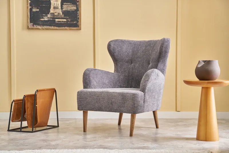 Idaburn Fåtölj - Grå - Möbler - Fåtölj & stolar - Fåtölj