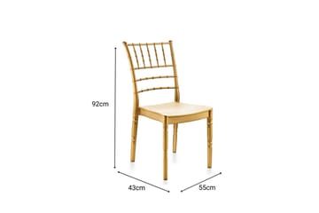 Imanje Matstol - Light Brun - Möbler - Fåtölj & stolar - Matstol & köksstol