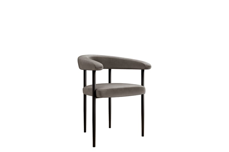 Jacklyn Karmstol, Grå/Svart