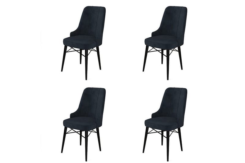 Jandela Matstol - Svart/Antracit - Möbler - Fåtölj & stolar - Matstol & köksstol