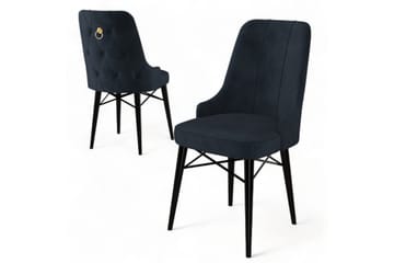 Jandela Matstol - Svart/Antracit - Möbler - Fåtölj & stolar - Matstol & köksstol