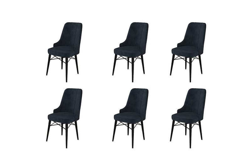 Jandela Matstol - Svart/Antracit - Möbler - Fåtölj & stolar - Matstol & köksstol