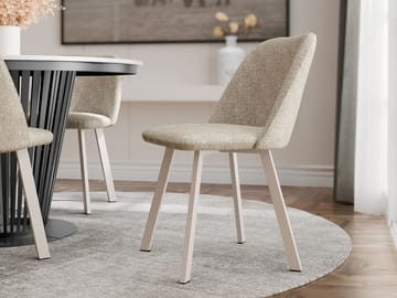 Jarlen Matstol - beige - Möbler - Fåtölj & stolar - Matstol & köksstol