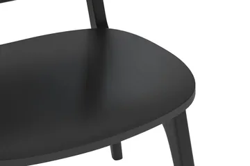 Jerup Matstol - Svart - Möbler - Fåtölj & stolar - Matstol & köksstol