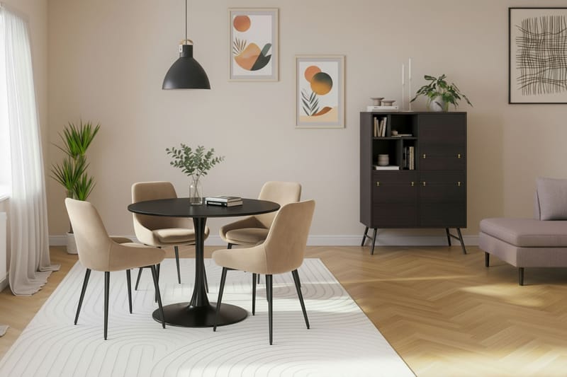 Köksstol Bergviken - Beige - Möbler - Fåtölj & stolar - Matstol & köksstol