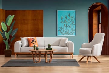 Kapri Fåtölj - Creme - Möbler - Fåtölj & stolar - Fåtölj