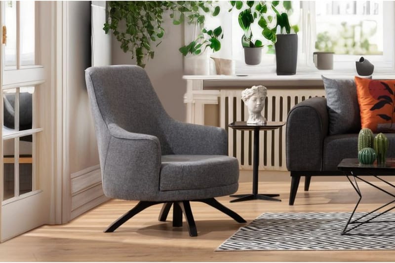 Kapri Fåtölj - Ljusgrå - Möbler - Fåtölj & stolar - Fåtölj