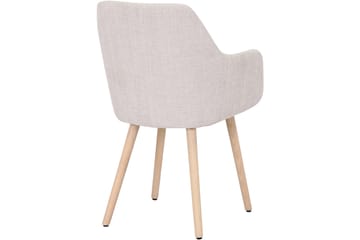 Karmstol Rumba - Beige - Möbler - Fåtölj & stolar - Matstol & köksstol