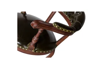 Albero Karmstol - Valnöt/Mörkgrön - Möbler - Fåtölj & stolar - Karmstol