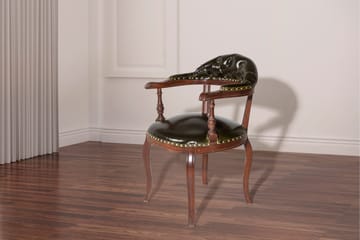 Albero Karmstol - Valnöt/Mörkgrön - Möbler - Fåtölj & stolar - Karmstol