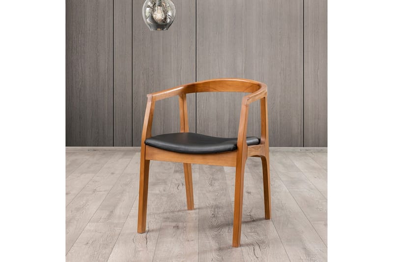 Albero Karmstol, Valnöt/Svart