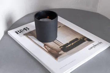 Berit Karmstol med Armstöd - Sammet/Grå/Svart - Möbler - Fåtölj & stolar - Karmstol