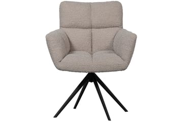 Birkelund Karmstol - Sand - Möbler - Fåtölj & stolar - Karmstol