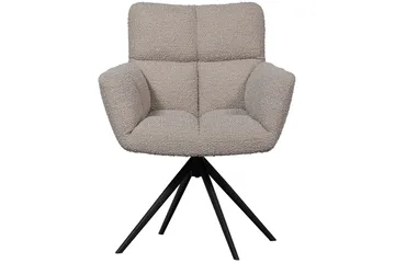 Birkelund Karmstol - Sand - Möbler - Fåtölj & stolar - Karmstol