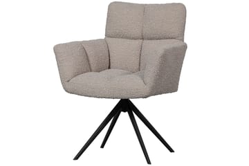 Birkelund Karmstol - Sand - Möbler - Fåtölj & stolar - Karmstol