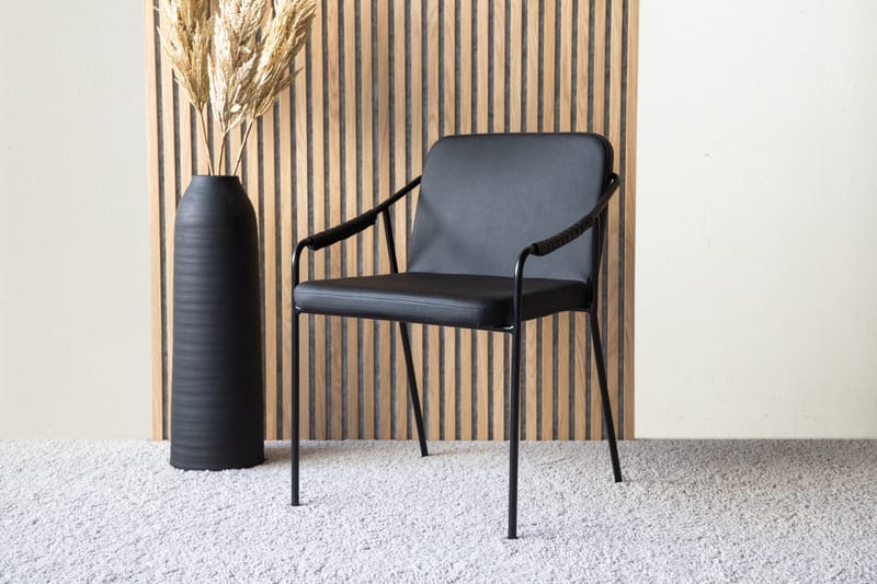 Karmstolar (med armstöd) Venture Home Tvist Barstol Black - Möbler - Fåtölj & stolar - Karmstol