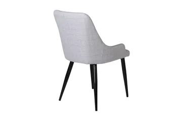 Plaza Matstol - Grå/Svart - Möbler - Fåtölj & stolar - Karmstol