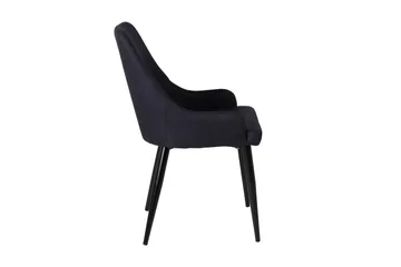 Plaza Matstol - Svart - Möbler - Fåtölj & stolar - Karmstol