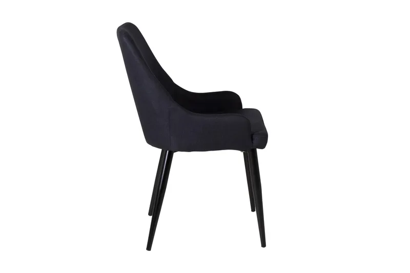 Plaza Matstol - Svart - Möbler - Fåtölj & stolar - Karmstol