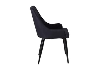 Plaza Matstol - Svart - Möbler - Fåtölj & stolar - Karmstol