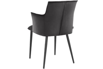 Sarielle Karmstol - Antracit - Möbler - Fåtölj & stolar - Karmstol