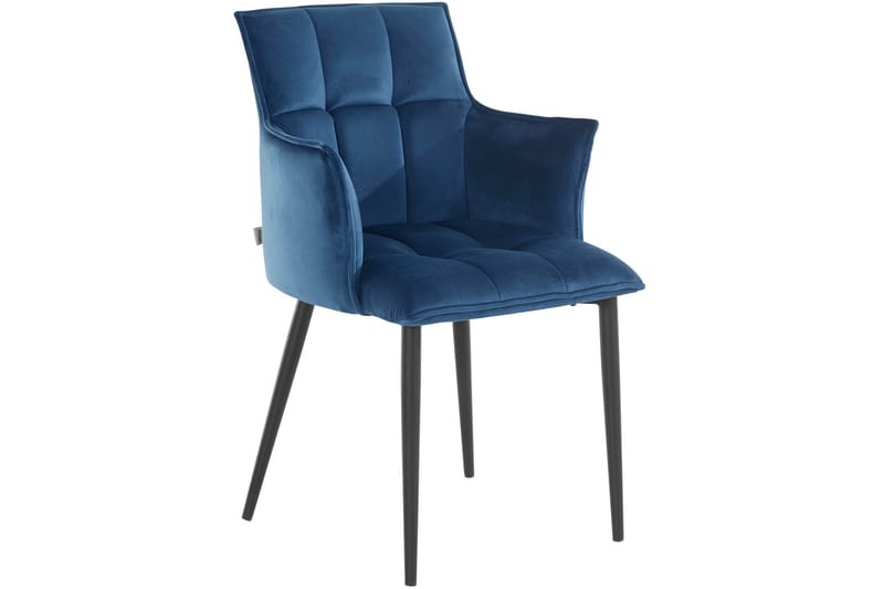 Sarielle Karmstol - Blå - Möbler - Fåtölj & stolar - Karmstol