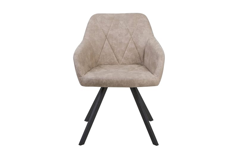 Stol Set Om 2 St Monee - Beige - Möbler - Fåtölj & stolar - Karmstol