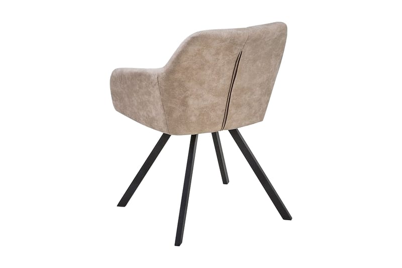 Stol Set Om 2 St Monee - Beige - Möbler - Fåtölj & stolar - Karmstol