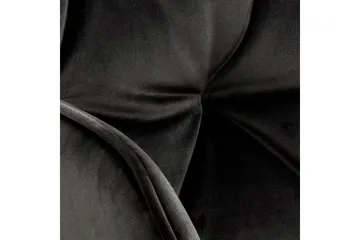 Zabinka Karmstol VIC-tyg - Brun/Matt Svart - Möbler - Fåtölj & stolar - Karmstol