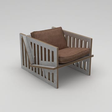 Kollumber Öronlappsfåtölj - Naturträ - Möbler - Fåtölj & stolar - Fåtölj