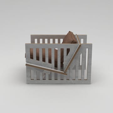 Kollumber Öronlappsfåtölj - Naturträ - Möbler - Fåtölj & stolar - Fåtölj