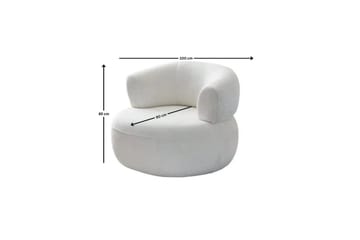 Kollumber Fåtölj - Vit - Möbler - Fåtölj & stolar - Fåtölj