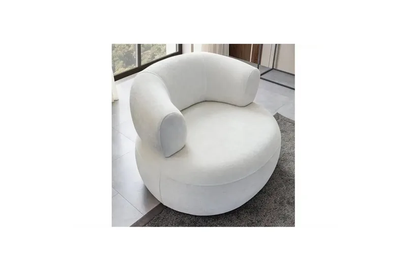 Kollumber Fåtölj - Vit - Möbler - Fåtölj & stolar - Fåtölj