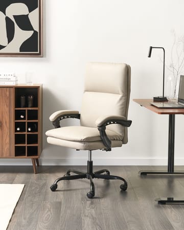 Kontorsfåtölj Serene - Ljusbeige - Möbler - Fåtölj & stolar - Kontorsstol & skrivbordsstol