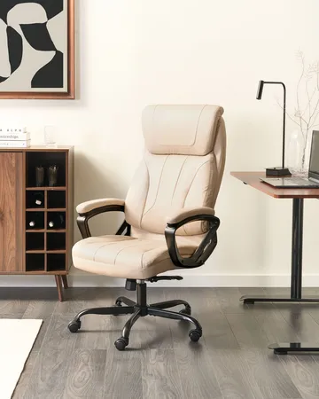 Kontorsfåtölj Proud - Beige - Möbler - Fåtölj & stolar - Kontorsstol & skrivbordsstol
