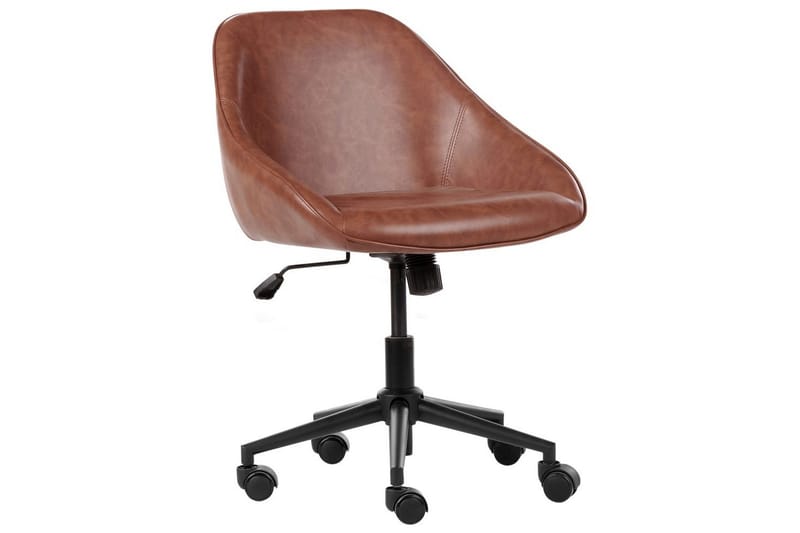 Kontorsstol Bardsdale Brun/Svart - Brun/Svart - Möbler - Fåtölj & stolar - Kontorsstol & skrivbordsstol