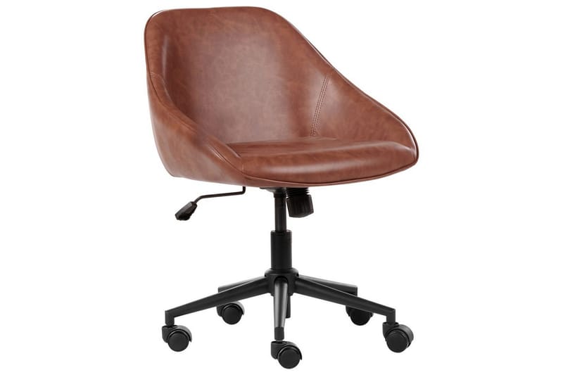 Kontorsstol Bardsdale Brun/Svart - Brun/Svart - Möbler - Fåtölj & stolar - Kontorsstol & skrivbordsstol