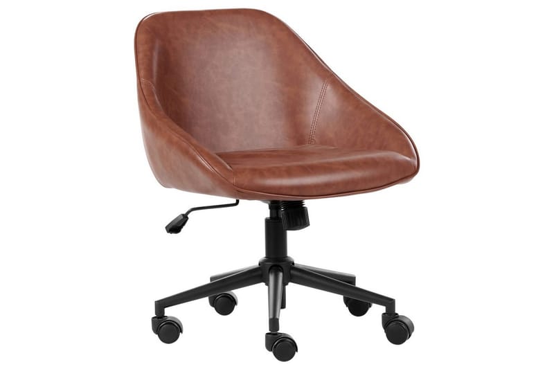 Kontorsstol Bardsdale Brun/Svart - Brun/Svart - Möbler - Fåtölj & stolar - Kontorsstol & skrivbordsstol