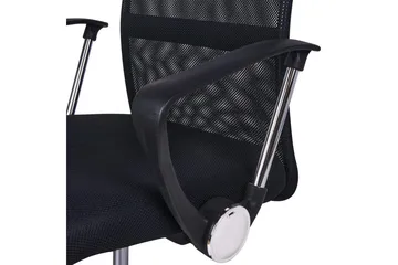 Kontorsstol Best Svart/Silver - Svart/Silver - Möbler - Fåtölj & stolar - Kontorsstol & skrivbordsstol