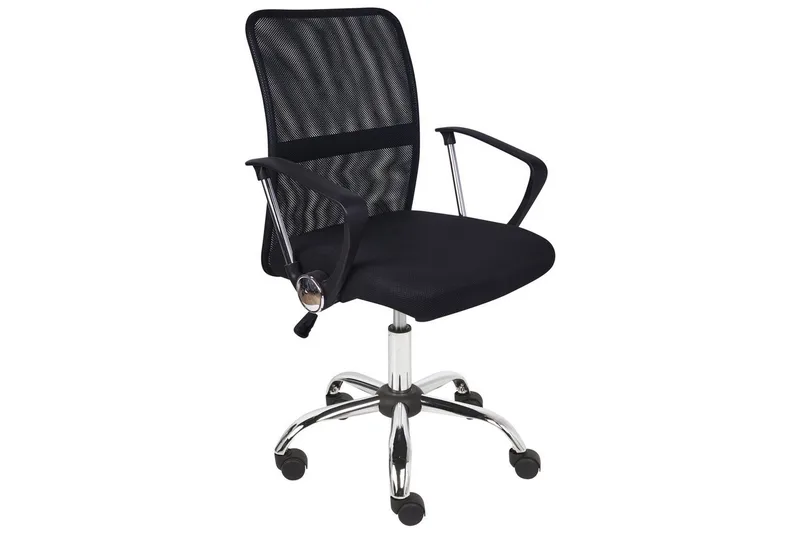 Kontorsstol Best Svart/Silver - Svart/Silver - Möbler - Fåtölj & stolar - Kontorsstol & skrivbordsstol