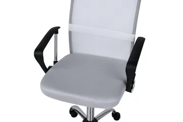 Kontorsstol Best Vit/Silver/Svart/Grå - Vit/Silver/Svart/Grå - Möbler - Fåtölj & stolar - Kontorsstol & skrivbordsstol