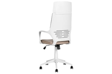 Kontorsstol Delight Beige/vit - Beige/vit - Möbler - Fåtölj & stolar - Kontorsstol & skrivbordsstol