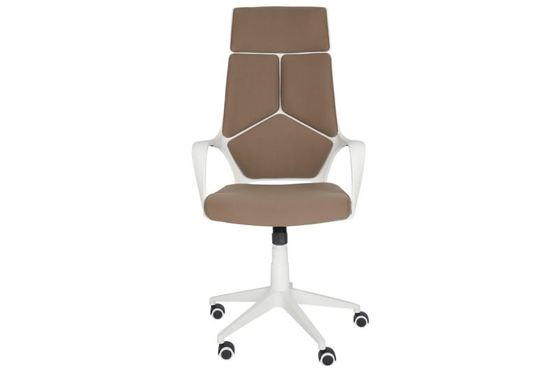 Kontorsstol Delight Brun/Vit - Brun/Vit - Möbler - Fåtölj & stolar - Kontorsstol & skrivbordsstol
