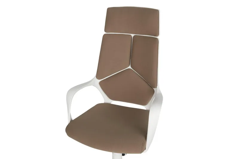 Kontorsstol Delight Brun/Vit - Brun/Vit - Möbler - Fåtölj & stolar - Kontorsstol & skrivbordsstol