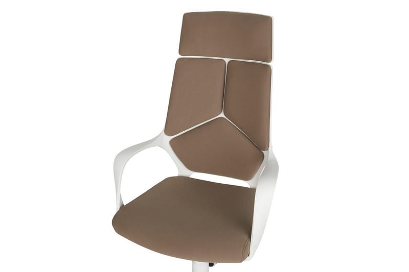 Kontorsstol Delight Brun/Vit - Brun/Vit - Möbler - Fåtölj & stolar - Kontorsstol & skrivbordsstol