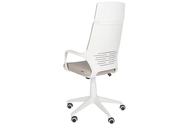 Kontorsstol Delight Taupe/vit - Taupe/vit - Möbler - Fåtölj & stolar - Kontorsstol & skrivbordsstol