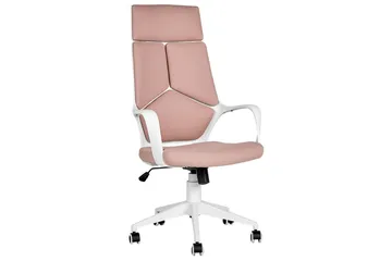 Kontorsstol Delight Persikorosa/Vit - Persikorosa/Vit - Möbler - Fåtölj & stolar - Kontorsstol & skrivbordsstol