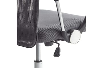 Kontorsstol Design Grå/svart/silver - Grå/svart/silver - Möbler - Fåtölj & stolar - Kontorsstol & skrivbordsstol