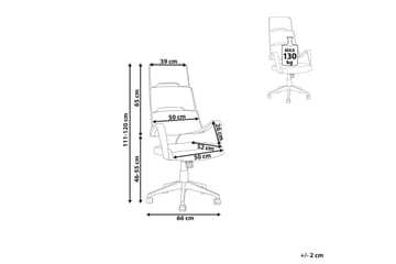 Kontorsstol Grandiose Blå/Svart - Blå/Svart - Möbler - Fåtölj & stolar - Kontorsstol & skrivbordsstol