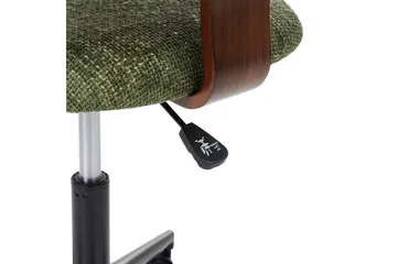 Kontorsstol Gunnison - Grönt, mörkt trä - Möbler - Fåtölj & stolar - Kontorsstol & skrivbordsstol